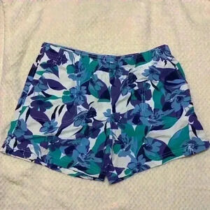 Columbia Sandy River Short II in Purple Lotus sz M summer beach vacation modest